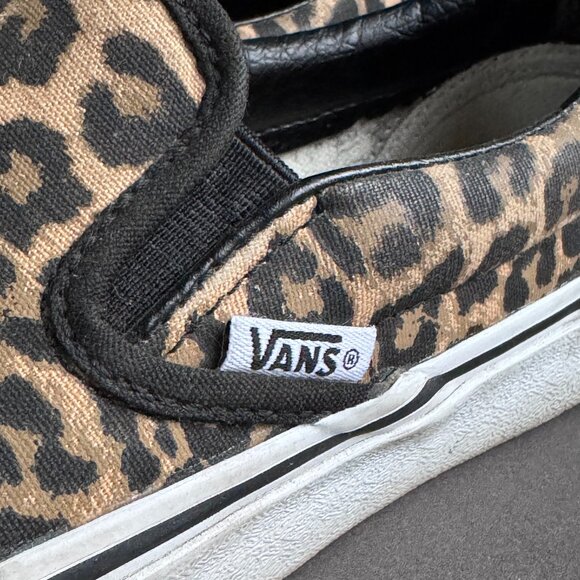 Vans Customs Leopard print Asher slip on - Picture 3 of 7